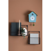 Nástenné kukučkové hodiny Cuckoo Light Karlsson KA6044BL, 27cm